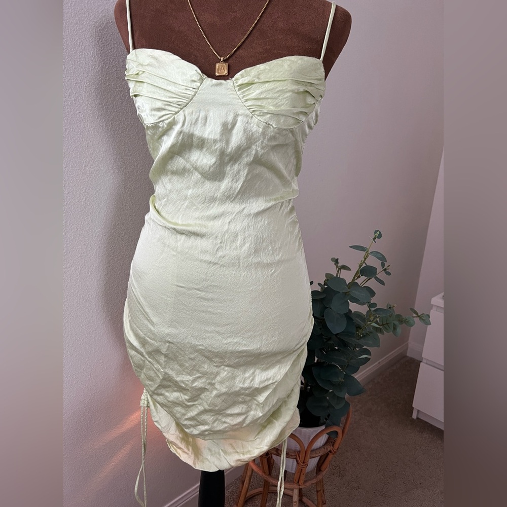 Zara satin dress